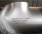 316L Stainless steel Reducing Tee