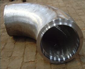Stainless steel 304 buttweld 90° short radius elbow manufacturing at our mumbai stockyard